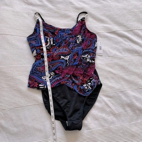 MAGICSUIT  Persia Lisa Paisley Underwire Slimming Swimsuit Size 14 - Picture 10 of 10
